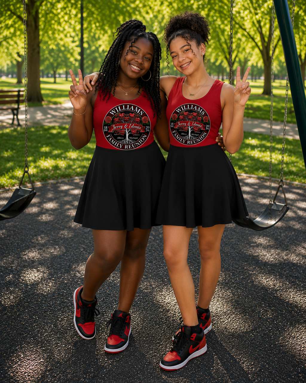 Williams Family Reunion 2026 Skater Dress