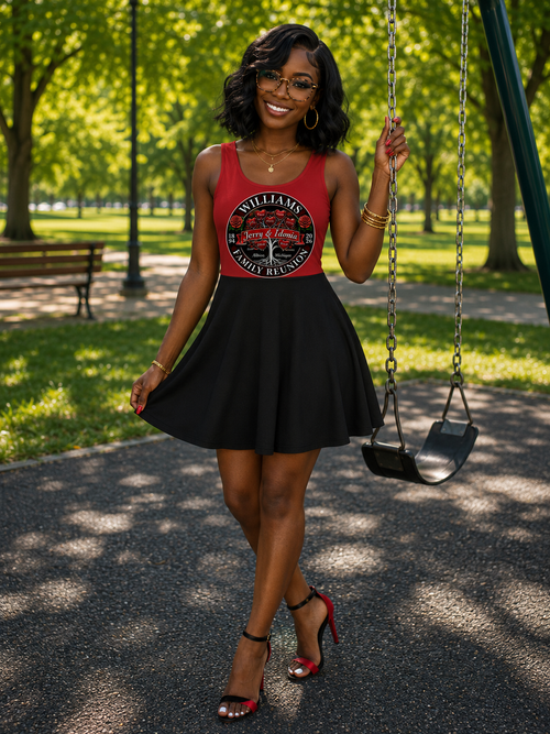 Williams Family Reunion 2026 Skater Dress